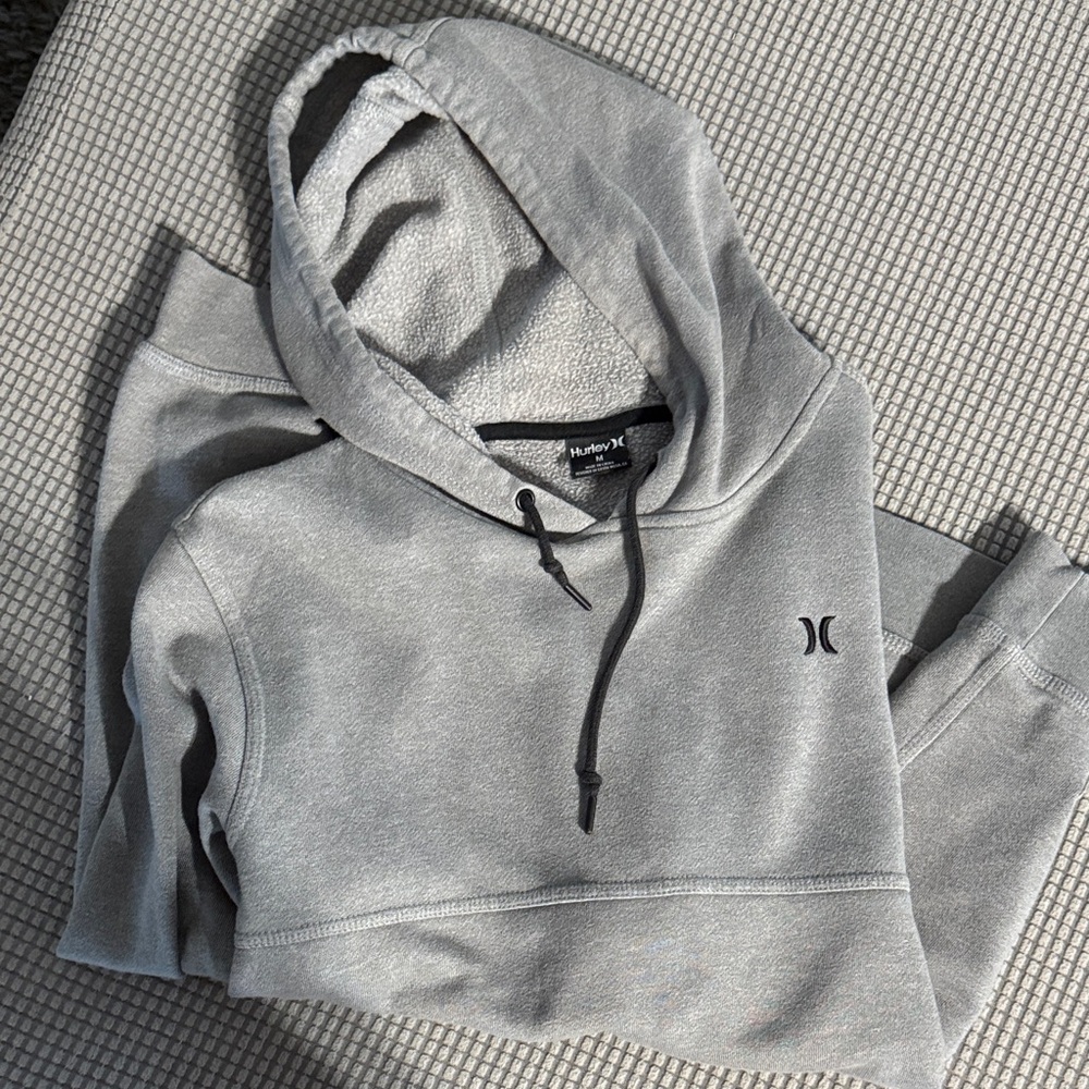 Hurley Heather Gray Pullover Hoodie